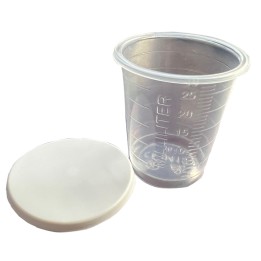 LOTE 90 VASITOS MEDICACIÓN 30 ML CON TAPA