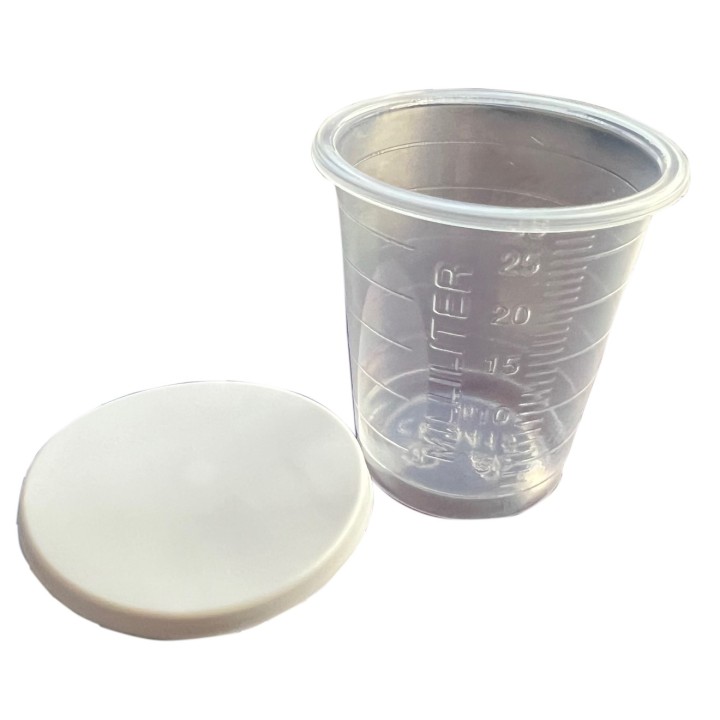 LOTE 90 VASITOS MEDICACIÓN 30 ML CON TAPA