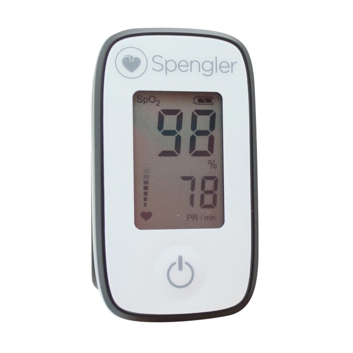 Pulsioxímetro de Dedo Spengler OXYGO | Medición SpO₂ y Pulso