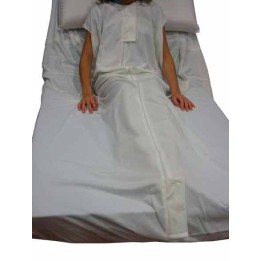 Sábana de sujeción sin mangas para cama 90