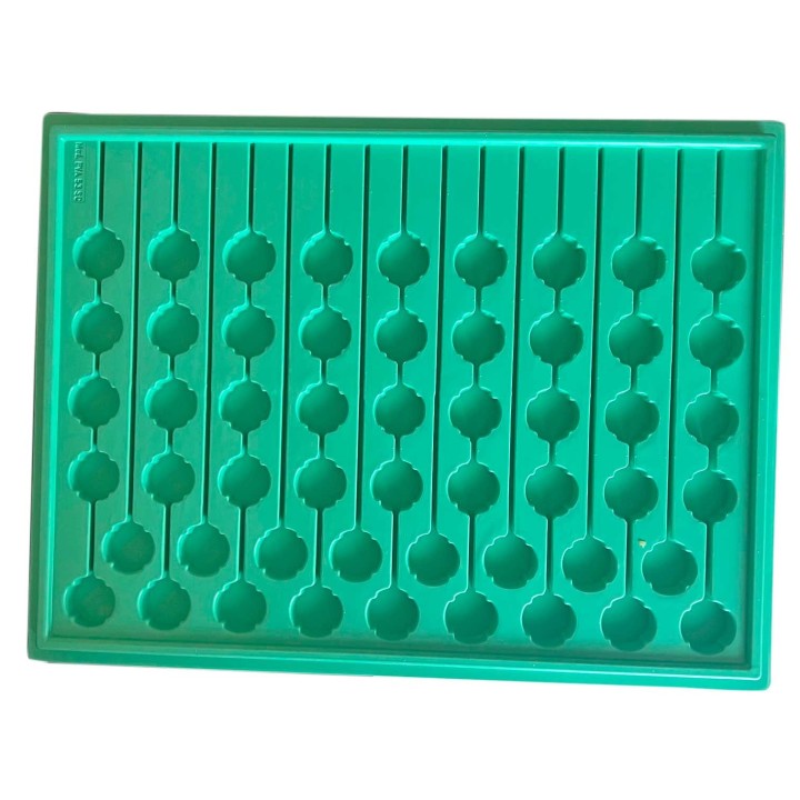 Bandeja de distribución de medicación para vasos