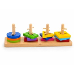 Juego de encaje para motricidad fina y coordinación
