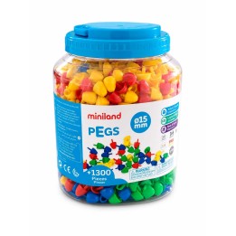 Bote de 1.300 pegs para mosaicos Ø15 mm