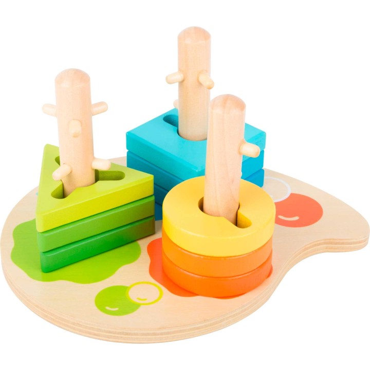 Juego de motricidad de formas y colores