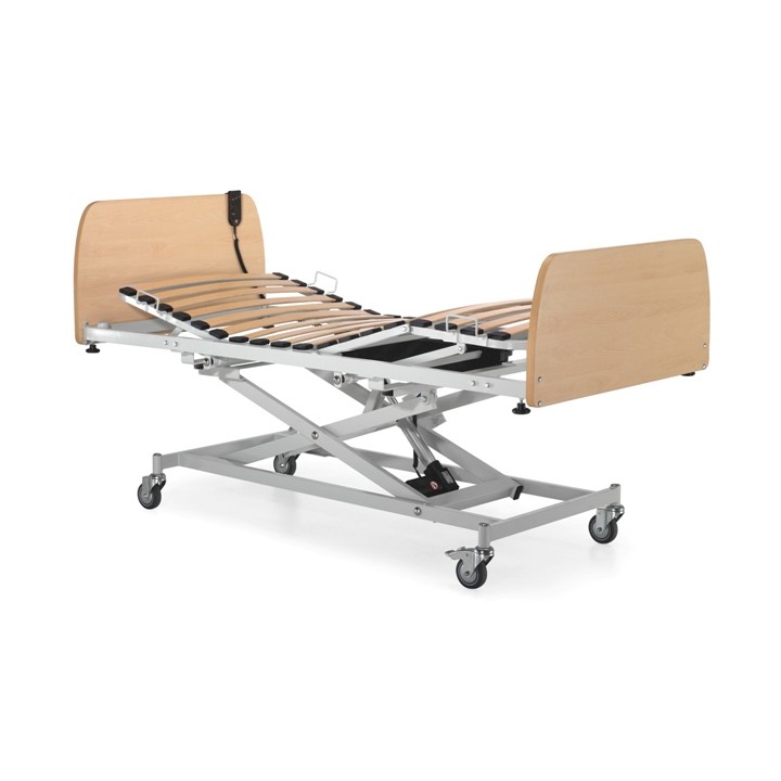 Cama electrica con carro elevador 90