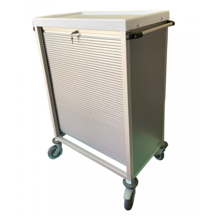 Carro de Medicación 45 Bandejas para Residencias y Centros de Día