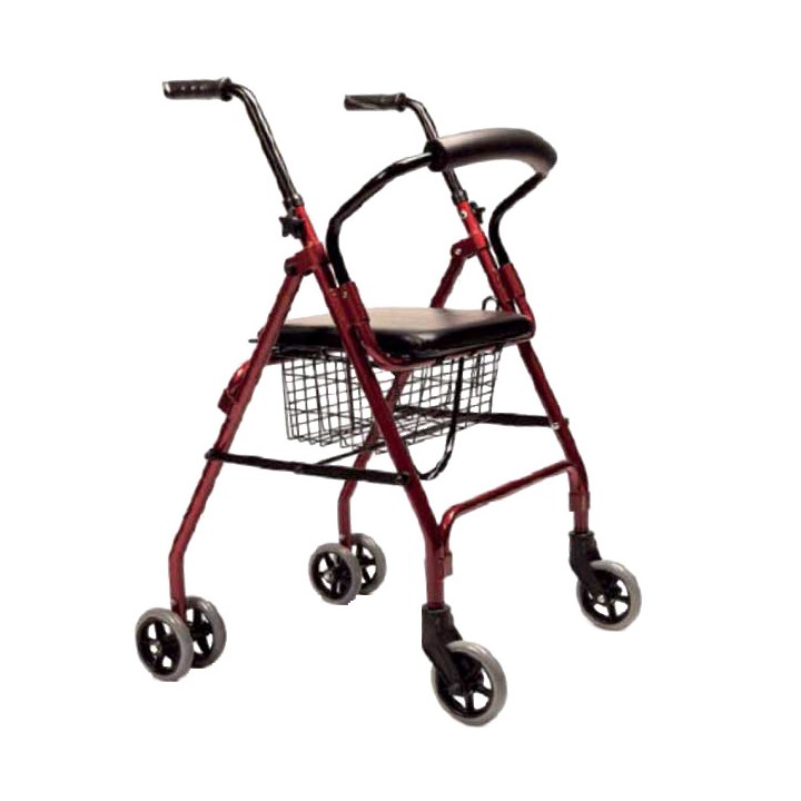 Andador rollator aluminio