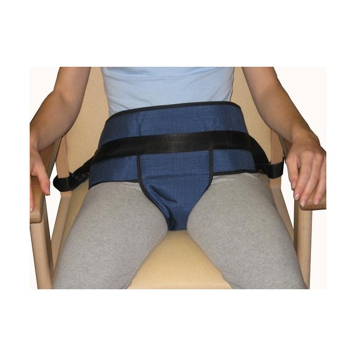 Sujeción silla con pieza pélvica