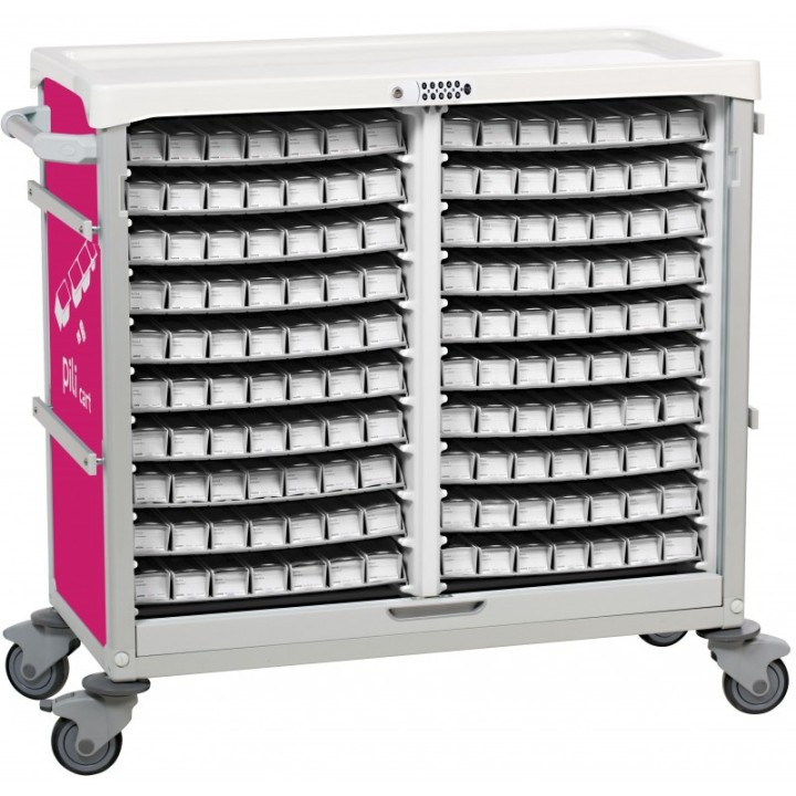 Carro distribución medicación PILI CART 20 bandejas