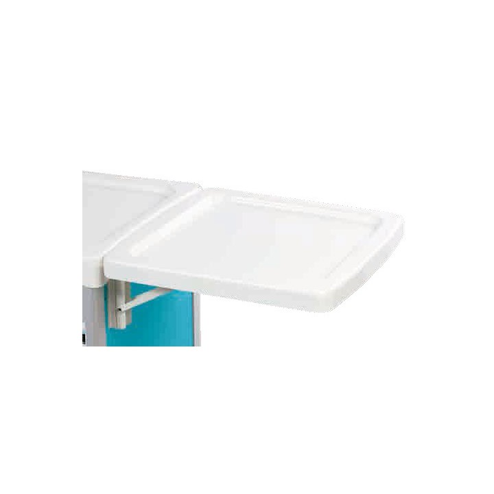 Mesa lateral abatible