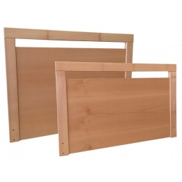Juego de cabecero piecero para camas geriátricas