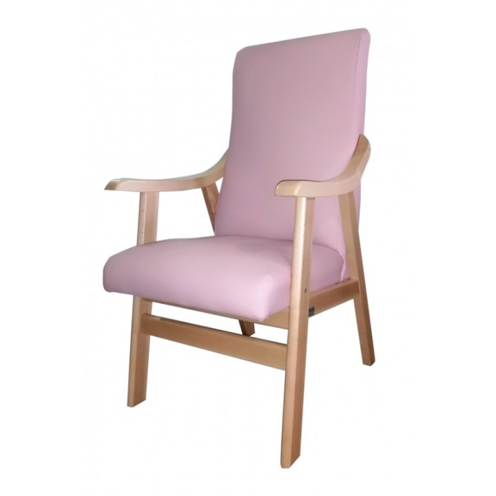 Sillón geriátrico respaldo alto